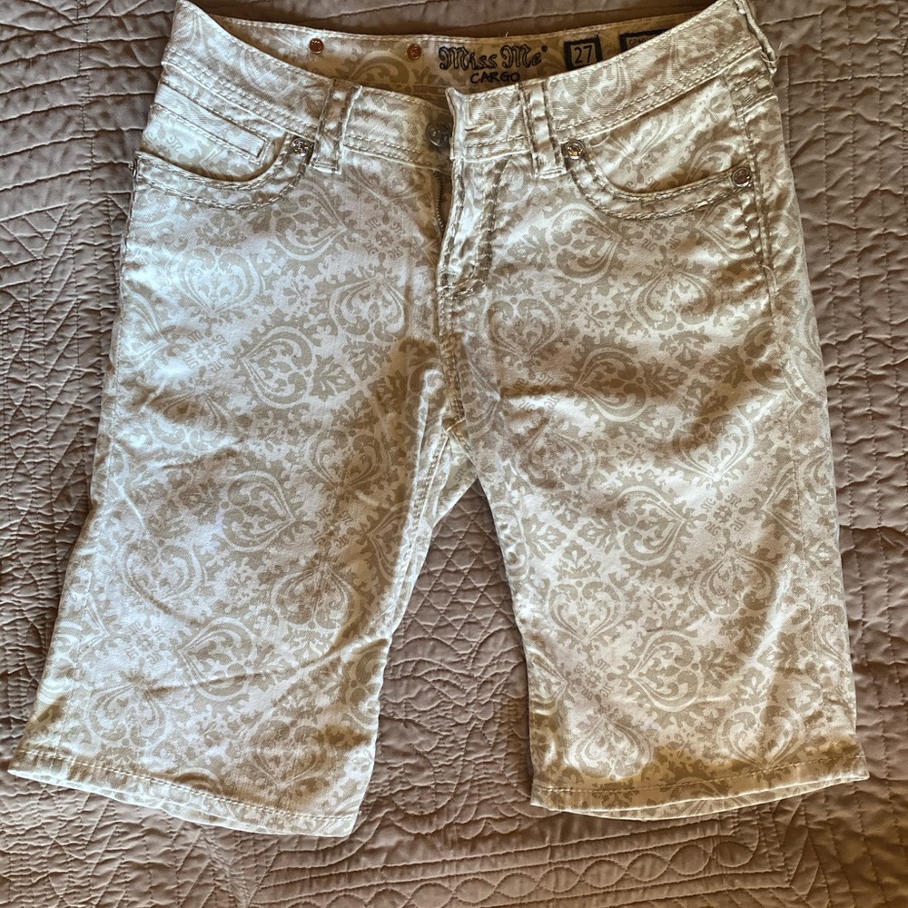 Miss Me Bermuda Shorts